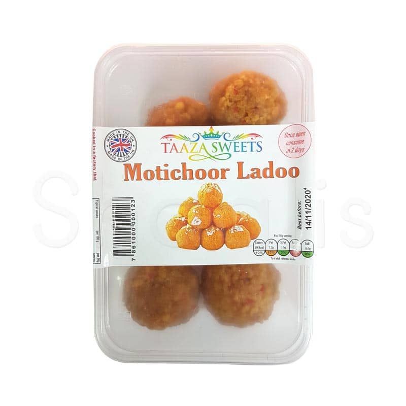 Taaza Sweets Motichoor Ladoo 300g^ - Shaalis.com