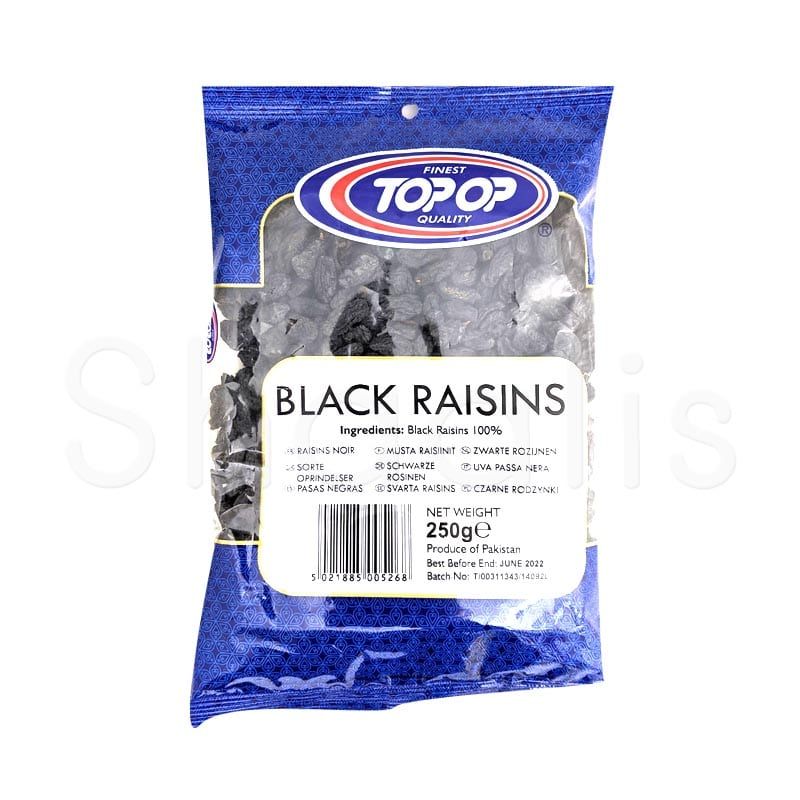 Top Op Black Raisins 250g^ - Shaalis.com