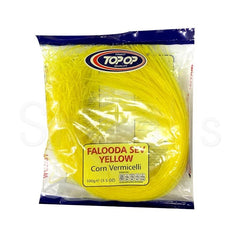 Top Op Falooda Sev Yellow (Corn Vermicelli) 100g^ - Shaalis.com