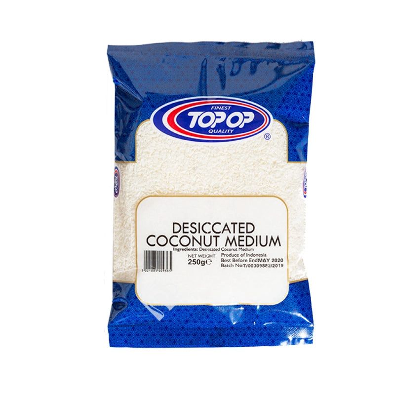 Top Op Medium Desiccated Coconut 250g^ - Shaalis.com