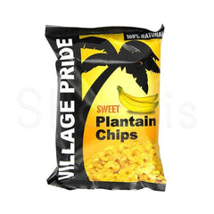 VILLAGE PRIDE SWEET PLANTAIN CHIPS 75G - Shaalis.com