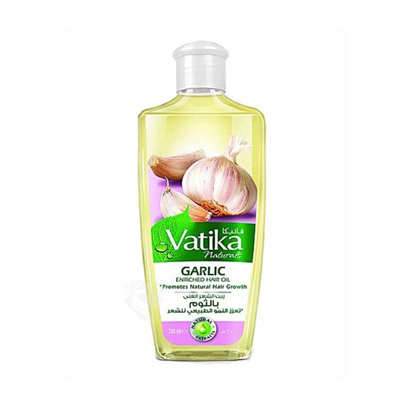 Vatika Garlic Enriched Hair Oil 200ml^ - Shaalis.com