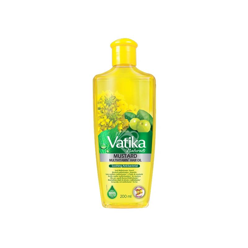 Vatika Musturd Multivitamins Hair Oil 200ml^ - Shaalis.com