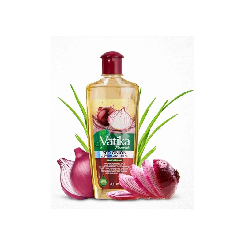 Vatika Red Onion Hair Oil 200ml^ - Shaalis.com