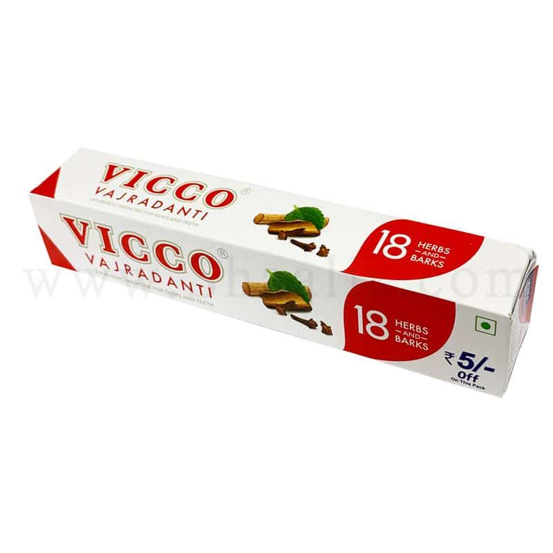 Vicco Vajradanti Toothpaste 200g - Shaalis.com