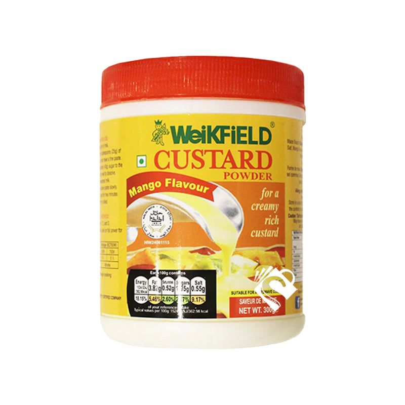 Weikfield Mango custard powder 300g^ - Shaalis.com